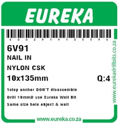 6V91 - Nylon Countersunk -6V91_label_T